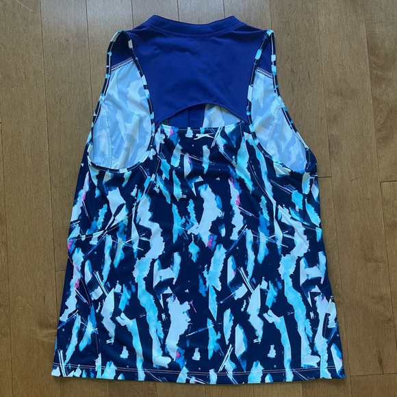 NWT Slazenger Women's Fragment Back Slit Sleeveless Golf Polo in Medium - Picture 5 of 10